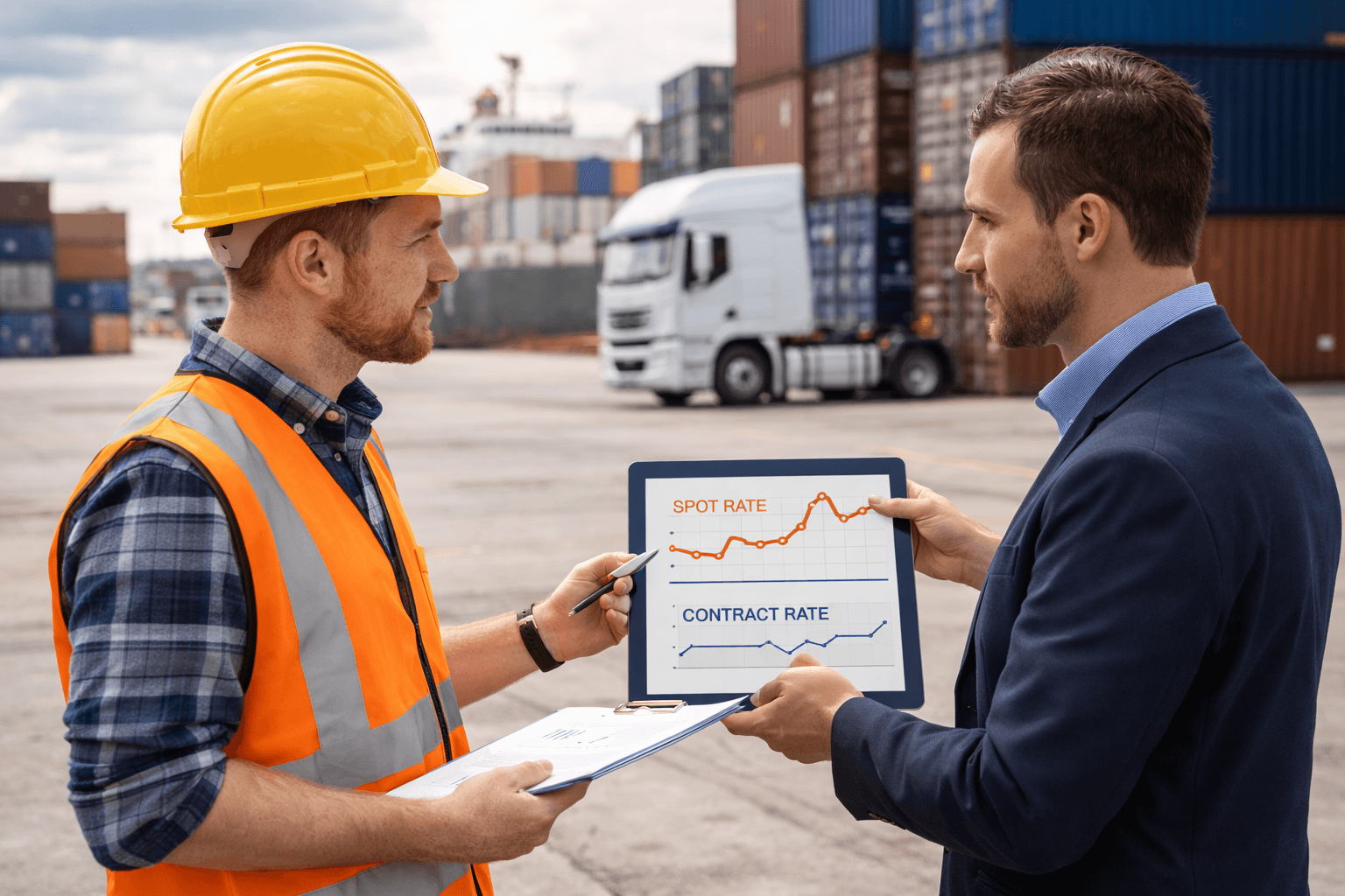 spot vs contract rates